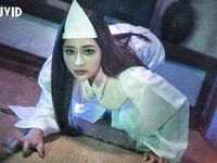 極品波霸神乳樂樂劇情演繹【痴女幽靈鬼姬杯】宅男深夜被電視里的女鬼強上1080P高清無水原版