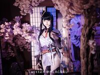 萌新推特00後露臉美少女▌白莉愛吃巧克力▌超色情Cos雷電將軍 露出粉乳嫩穴盡情展示誘人嬌軀