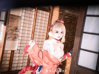 萌新推特00後露臉美少女▌白莉愛吃巧克力▌超美畫風Cos原神宵宮 可愛小蘿莉 三點全露又粉又嫩