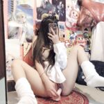 超嫩蘿莉雲集『玉紫醬+甜甜起司桃+貓七小+兔醬』極品翹乳粉穴榨乾你的精華超養眼 兔醬（護士）