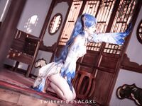 萌新推特00後露臉美少女▌白莉愛吃巧克力▌超色情Cos甘雨粉嫩凸激乳粒 嬌艷欲體粉嫩白虎色氣滿滿