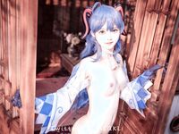 萌新推特00後露臉美少女▌白莉愛吃巧克力▌超色情Cos甘雨粉嫩凸激乳粒 嬌艷欲體粉嫩白虎色氣滿滿