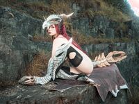 極品Cos爆機少女【喵小吉】動漫改新作《怪物獵人_曙光》極致粉穴美乳 超清4K原檔無水印