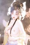 高端ACG业界女神爆机少女▌喵小吉▌古风仙作《如梦令》绝美画风鲜鲍嫩乳 妙哉典藏必备