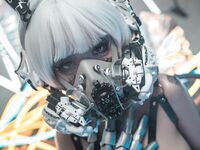 高端ACG业界女神爆机少女▌喵小吉▌巅峰金属大作《赛博朋克·超梦》壁纸党典藏必备 每期都是精品