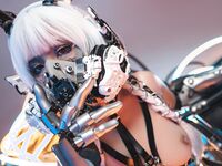 高端ACG业界女神爆机少女▌喵小吉▌巅峰金属大作《赛博朋克·超梦》壁纸党典藏必备 每期都是精品