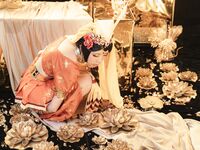 高端ACG業界極品女神爆機少女▌喵小吉▌雙子 天竺少女 猶如墮落在凡間的仙女無可挑剔