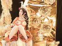 高端ACG業界極品女神爆機少女▌喵小吉▌雙子 天竺少女 猶如墮落在凡間的仙女無可挑剔