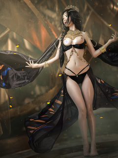 高端ACG業界女神爆機少女▌喵小吉▌頂級畫風《風鈴公主》敏感乳粒 誘人白虎妙不可言