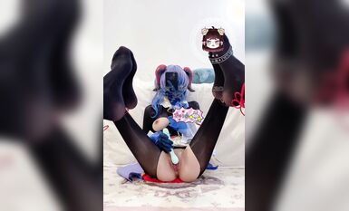 白虎@推特@超嫩蘿莉@網紅美少女@仙仙桃之甘雨