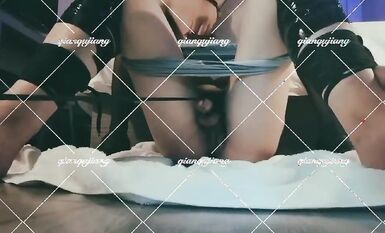 推特字母圈上海蘿莉風殘忍調教女大神【千曲醬】花樣百出極限虐奴~龜頭責罰強製取精馬眼酷刑 (61)