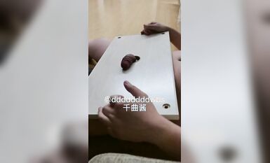 推特字母圈上海蘿莉風殘忍調教女大神【千曲醬】花樣百出極限虐奴~龜頭責罰強製取精馬眼酷刑 (76)