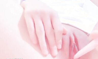 嬌嫩露臉小網紅！推特二次元卡哇伊極品妹【原野小年】粉絲群福利私拍COSER紫薇無毛粉嫩蜜穴 (2)