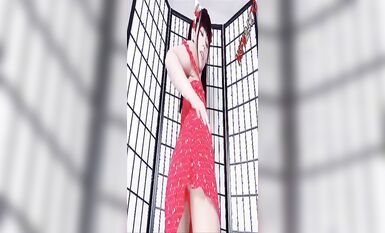 推特二次元小仙女紅人亞裔正妹迷人的貓老師收費私拍年齡不大玩得超級大膽各種道具雙洞齊開 (5)