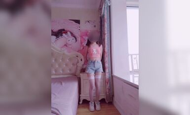 推特上著名抖音風福利姬可愛多是冰棍阿私拍各種潮流BGM活潑裸舞露臉母狗式紫薇 (15)