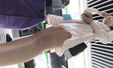 成都地鐵醫院抄底 驚現無內長腿美女 各式內內讓人噴血 幻想扒下推到啪啪 高清1080P版 (10)