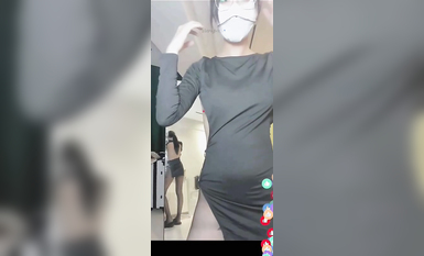 【抖音重磅】人氣女神【草莓小甜心】首次超大尺度露三點【丁姐直播】9月 (13)