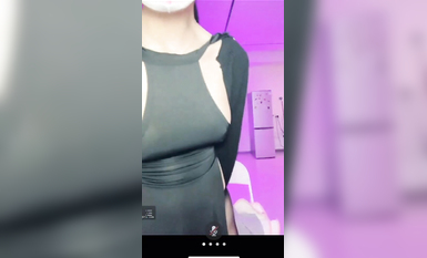 抖音重磅：56W粉絲女神【草莓小甜心】【丁姐】高價走私直播秀 (9)