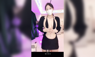 抖音重磅：56W粉絲女神【草莓小甜心】【丁姐】高價走私直播秀 (10)