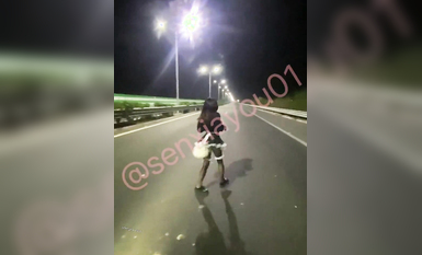 最新推特七位人氣蘿莉女主露出私拍 戶外野戰全裸路邊翹美臀後入啪啪森下悠 (7)