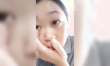 應求更新！美胸大學生~【眼裡有星辰】道具自慰~好騷好美！ (11)