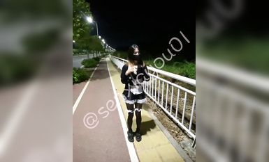 最新推特七位人氣蘿莉女主露出私拍 戶外野戰全裸路邊翹美臀後入啪啪森下悠 (6)