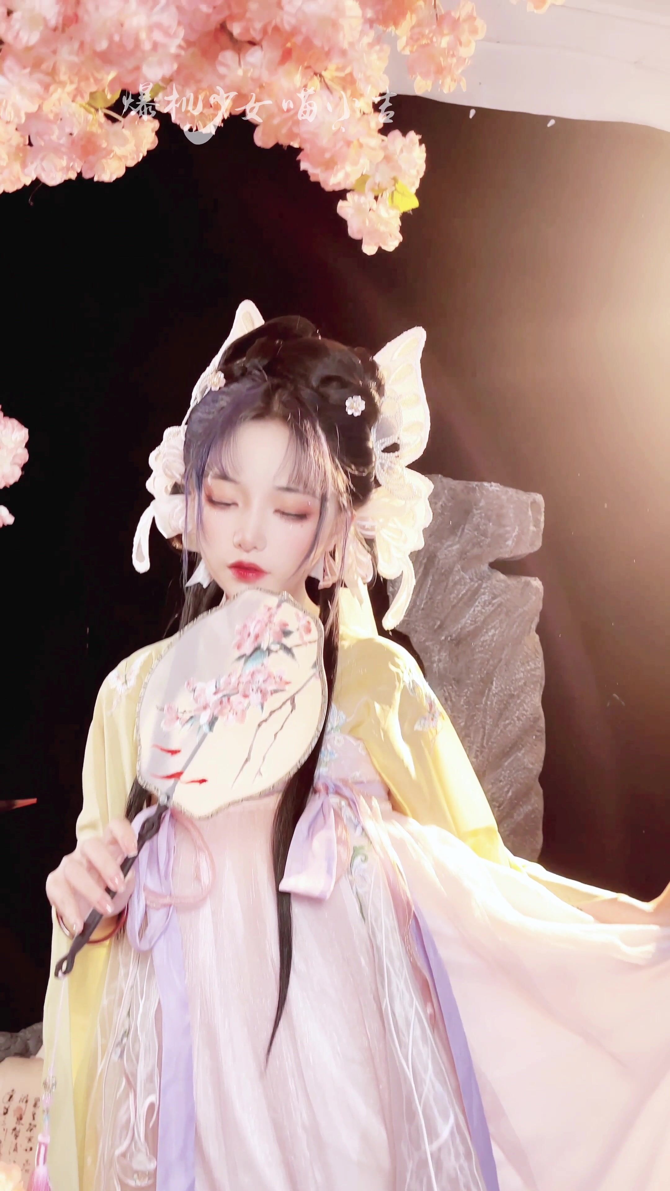 高端ACG业界女神爆机少女▌喵小吉▌古风仙作《如梦令》绝美画风鲜鲍嫩乳 妙哉典藏必备 (4)