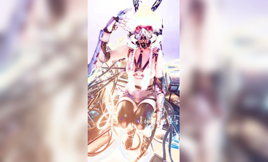 高端ACG业界女神爆机少女▌喵小吉▌巅峰金属大作《赛博朋克·超梦》壁纸党典藏必备 每期都是精品 (3)