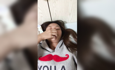 《台湾情侣泄密》 人前女神人后母狗的女同事被曝光 (9)