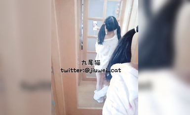 超极品JK萝莉『广深玉子』联动『爱双飞』姐妹花激情群飞 极品美乳粉鲍萝莉云集 高清九尾猫第二弹 2022.10 (8)