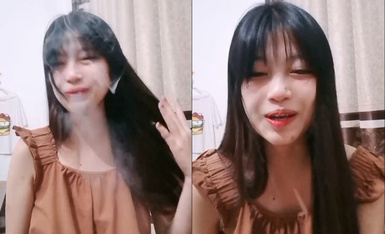 嫩妹小姐姐！细腰美乳展示身材！炮友扣穴掏出大屌深喉，怼着肥穴一下挺入，操的奶子直晃动.