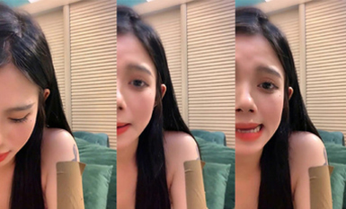 顏值超高的尤物身材極品校花女神 純情的皮皮 (1)