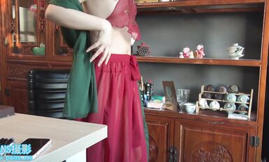 頂級PANS極品御姐『透明絲襪TINA+李沫古裝』鮑魚清晰可見 適合後入的豐臀 高清1080P版112期李沫