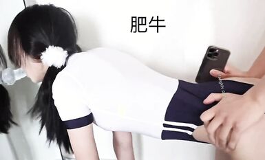 【超級精品 女神蘿莉】御姐女神『蔓蘇+性愛大神『肥牛』最新終極調教M極品嫩穴蘿莉 口爆內射爽個夠 高清肥牛 (3)