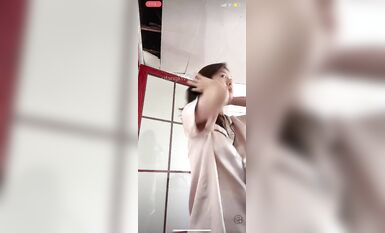 重磅 抖音直播技術性走光 熱舞 露底 美女雲集 (184)