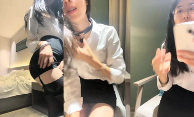 長腿絲襪眼鏡韻味御姐 點點520 20小時合集 (7)