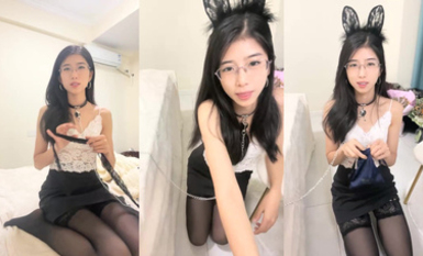 長腿絲襪眼鏡韻味御姐 點點520 20小時合集 (5)