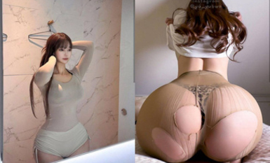 《頂級尤物 炸裂精品》露臉女神究極泄密！爆炸無敵美巨臀極品網紅小姐姐【悠悠花】最新私拍，二指禪道具紫薇這屁股絕絕子(1)