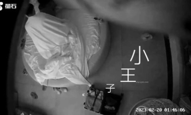 新台首發【螢石雲】大學生附近粉色圓床房酒店的情侶們 (4)