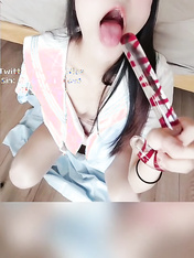 布丁大法jk学生制服自慰（2）