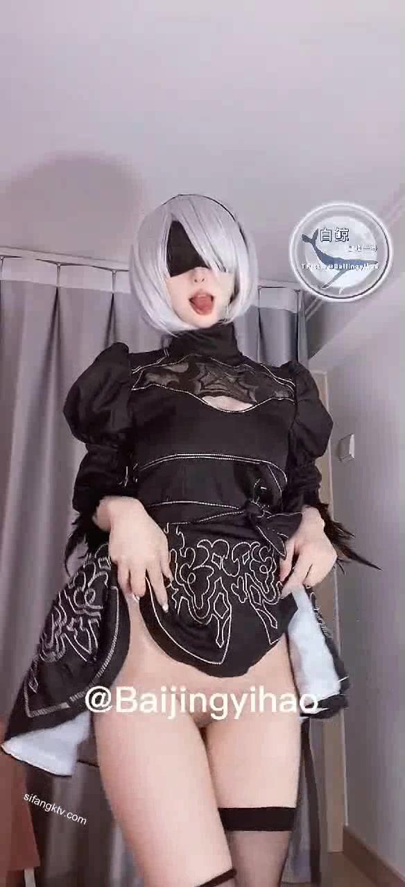 超高級御姐女神『白鯨』最新自拍流出 極品COS超美誘惑 豐臀美穴 不捨得入穴  (4)