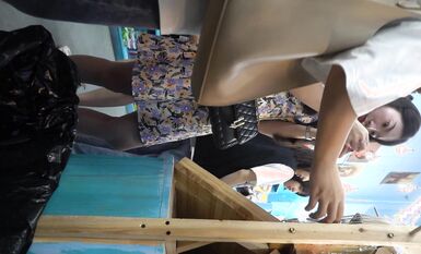 【極品CD】牛人大神商城專挑高顏值美女抄底內內 各式性感小窄內勒出13縫隙！反光騷丁露毛 (10)