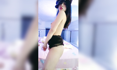最新極品身材性感美少女【白羊座】露臉私拍裸舞身材爆炸各種熱門BGM情趣搔首弄姿抖奶頂胯電臀 (14)