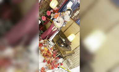 推特女神@鈦合金TiTi之高端頂級攝影系列 滿清服飾 (1)