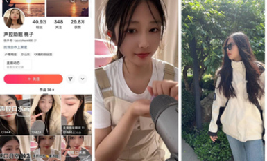 快手反差婊最新泄密 40萬粉絲【聲控助眠 桃子】榜一大哥才能看的內容，黑乎乎的陰毛掰開桃花洞，小美女嬌羞可人