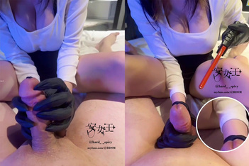 安女王-美甲虐屌 & 電擊棒插馬眼－EP25分鍾