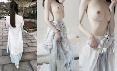 專約極品良家大神『sexydoll』-劇組模特穿漢服被操