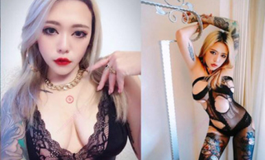 《台灣情侶泄密》萬人追蹤的知名平面模特兒【miya_tang323】私下卻是喜歡SM的母狗（1）