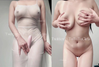 肥臀美鮑巨乳 淘寶內衣模特【I'mNina】最新抖奶自慰2024年最新合集 (2)