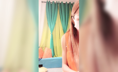 長腿女神來襲！倆藝校學舞蹈大長腿女神組隊下海，國風舞姿，捨不得快進，黃播平台竟有這么專業的舞蹈 (1)